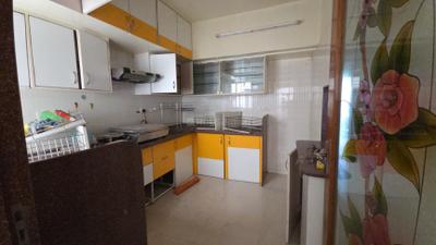 Kitchen Image of 1300 Sq.ft 3 BHK Apartment / Flat for rent in Central Street Camp Pune for Rs. 55000