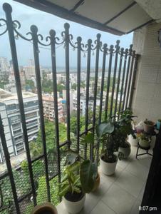 Balcony Image of 950 Sq.ft 2 BHK Apartment / Flat for rent in Rizvi Continental Tower, Pali Hill Mumbai for Rs. 190000