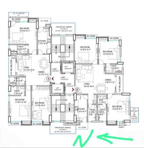 Image of 1950 Sq.ft 3 BHK Apartment / Flat for sale in Ballygunge, Kolkata for Rs. 32500000