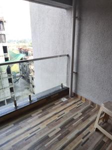 Balcony Image of 780 Sq.ft 2 BHK Apartment / Flat for rent in Excellaa Florence, Pirangut Pune for Rs. 15000
