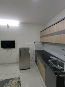Kitchen Image of 350 Sq.ft 1 RK Studio for rent in Scheme No 114 Indore for Rs. 12999