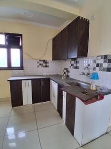 Kitchen Image of 700 Sq.ft 1 BHK Builder Floor for rent in Palam New Delhi for Rs. 11000