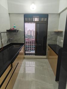 Kitchen Image of 950 Sq.ft 2 BHK Apartment / Flat for rent in Built Tulsi Park, Kalyan West Kalyan for Rs. 29500