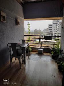 Balcony Image of 1050 Sq.ft 2 BHK Apartment / Flat for rent in Kumar Kruti, Kalyani Nagar Pune for Rs. 60000