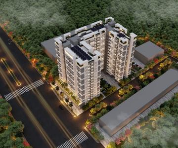 Image of 1100 Sq.ft 2 BHK Apartment / Flat for sale in Sunrise Crestview, Diva, Thane for Rs. 5100000