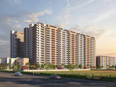 Image of 825 Sq.ft 2 BHK Apartment / Flat for sale in Sonigara Dwaarka World Phase 1, Moshi, Pune for Rs. 5700000
