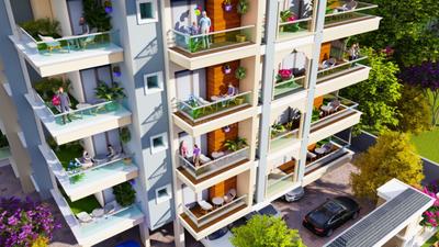 Image of 2306 Sq.ft 3 BHK Apartment / Flat for sale in Bayleaf Heights, Canal Road, Dehradun for Rs. 18909200