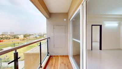 Balcony Image of 1360 Sq.ft 3 BHK Apartment / Flat for sale in Ahad Serenity, Choodasandra Bengaluru for Rs. 13500000
