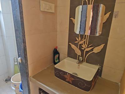 Bathroom Image of 660 Sq.ft 1 BHK Apartment / Flat for rent in Dudhe Sai Saukhya, Ulwe Navi Mumbai for Rs. 26000