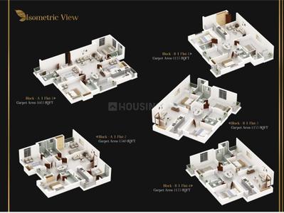 Image of 1553 Sq.ft 3 BHK Apartment / Flat for sale in Morabadi, Ranchi for Rs. 10800000