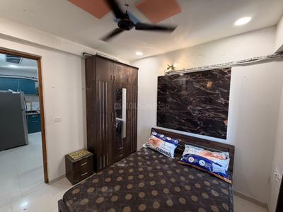 Bedroom Image of 1435 Sq.ft 3 BHK Apartment / Flat for rent in Shaligram Prime, South Bopal Ahmedabad for Rs. 55000