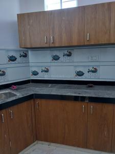 Kitchen Image of 450 Sq.ft 1 RK Builder Floor for rent in Jagatpura Jaipur for Rs. 9000