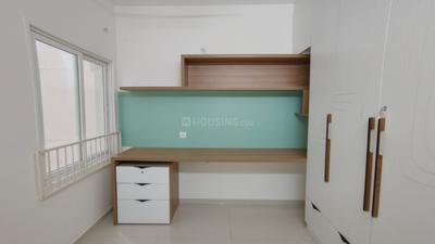 Kitchen Image of 1700 Sq.ft 3 BHK Apartment / Flat for rent in L And T Olivia At Raintree Boulevard, Sahakara Nagar Bengaluru for Rs. 75000