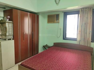 Bedroom Image of 1200 Sq.ft 2 BHK Apartment / Flat for rent in Sagar Darshan Towers, Nerul Navi Mumbai for Rs. 75000