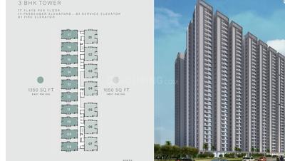 Floor Plan Image of 1275 Sq.ft 2 BHK Apartment / Flat for sale in The Line, Narsingi Hyderabad for Rs. 11092000