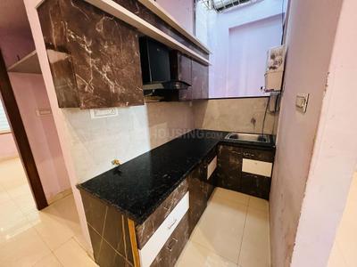 Kitchen Image of 550 Sq.ft 1 BHK Builder Floor for rent in Nipania Indore for Rs. 12500