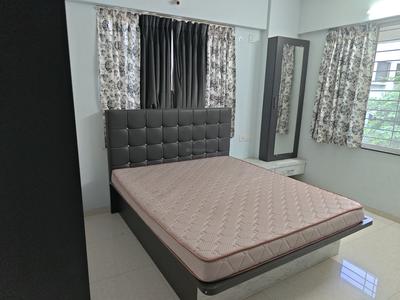 Bedroom Image of 1300 Sq.ft 3 BHK Apartment / Flat for sale in Lunkad Akash Tower, Pimple Nilakh Pune for Rs. 13000000