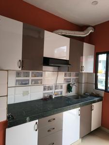 Kitchen Image of 450 Sq.ft 2 BHK Builder Floor for rent in Pratap Vihar Ghaziabad for Rs. 18000