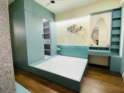 Bedroom Image of 1750 Sq.ft 3 BHK Apartment / Flat for rent in Sankalp Gwala, Shilaj Ahmedabad for Rs. 45000