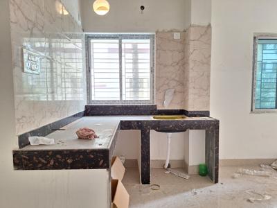 Kitchen Image of 830 Sq.ft 2 BHK Apartment / Flat for sale in Kalikapur, EM Bypass Kolkata for Rs. 5700000