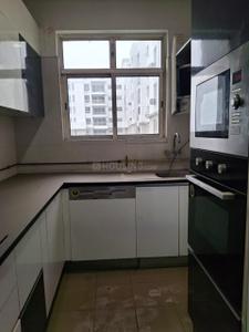 Kitchen Image of 1779 Sq.ft 3.5 BHK Apartment / Flat for rent in The 3C Lotus Boulevard Espacia, Sector 100 Noida for Rs. 46000