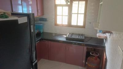 Kitchen Image of 620 Sq.ft 1 BHK Apartment / Flat for rent in Shanti Rakshak, Yerawada Pune for Rs. 25000