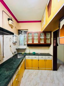 Kitchen Image of 850 Sq.ft 2 BHK Apartment / Flat for rent in Lunkad Zodiac, Viman Nagar Pune for Rs. 45000