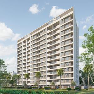 Image of 900 Sq.ft 2 BHK Apartment / Flat for sale in ALOHA, Wakad, Pune for Rs. 8500000