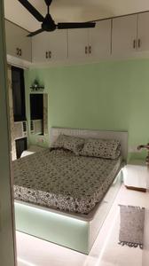 Bedroom Image of 750 Sq.ft 2 BHK Apartment / Flat for rent in Crown Lodha Quality Home Tower 2, Thane West Thane for Rs. 50000