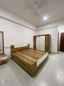 Bedroom Image of 1500 Sq.ft 3 BHK Apartment / Flat for rent in Satyamev Serene, Gota Ahmedabad for Rs. 42000