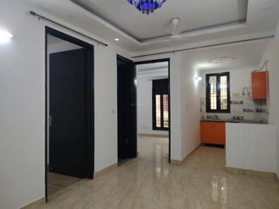 Living Room Image of 700 Sq.ft 2 BHK Builder Floor for rent in Chhattarpur New Delhi for Rs. 22000