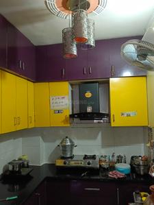 Kitchen Image of 1150 Sq.ft 3 BHK Independent House for rent in Shahdara New Delhi for Rs. 24000