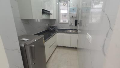 Kitchen Image of 1050 Sq.ft 1 BHK Builder Floor for rent in Sector 46 Gurgaon for Rs. 38000