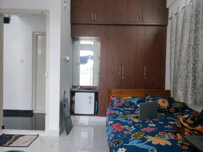 Bedroom Image of 350 Sq.ft 1 RK Apartment / Flat for rent in Doddanekundi Bengaluru for Rs. 16000