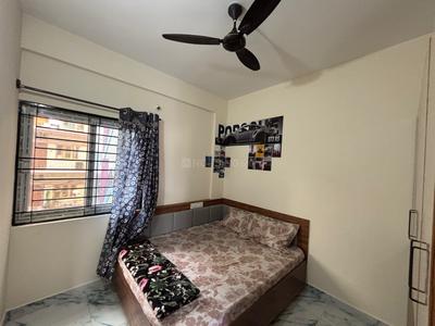 Bedroom Image of 452 Sq.ft 1 BHK Builder Floor for rent in HSR Layout Bengaluru for Rs. 25000