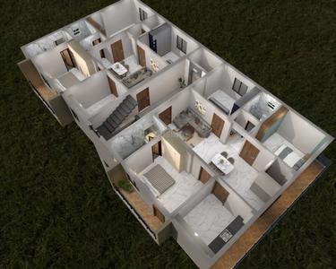 Image of 1110 Sq.ft 3 BHK Apartment / Flat for sale in Old Town, Bhubaneswar for Rs. 8700000