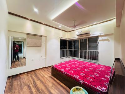 Bedroom Image of 1370 Sq.ft 2.5 BHK Apartment / Flat for rent in Adani The Meadows, Shantigram Ahmedabad for Rs. 40000