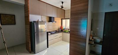 Kitchen Image of 1100 Sq.ft 3 BHK Apartment / Flat for sale in Vraj GREEN LEAF EXOTICA, Bhayli Vadodara for Rs. 6000000
