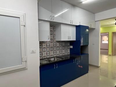 Kitchen Image of 1739 Sq.ft 3 BHK Apartment / Flat for rent in Mantri Webcity, Narayanapura Bengaluru for Rs. 48000