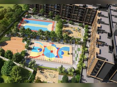 Image of 800 Sq.ft 2 BHK Apartment / Flat for sale in Casagrand Southbrooke, Thiruporur, Chennai for Rs. 3100000