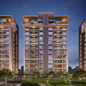 Image of 2060 Sq.ft 3 BHK Apartment / Flat for sale in Sangini Epitome, Bhatha, Surat for Rs. 9899000