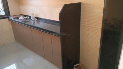 Kitchen Image of 1230 Sq.ft 3 BHK Apartment / Flat for rent in Airoli Navi Mumbai for Rs. 65000
