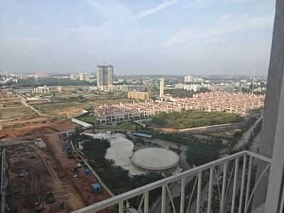 Balcony Image of 978 Sq.ft 2 BHK Apartment / Flat for rent in Eden Park At The Prestige City, Sarjapur Bengaluru for Rs. 39000