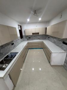 Kitchen Image of 741 Sq.ft 2 BHK Builder Floor for rent in Saket New Delhi for Rs. 18000