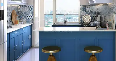 Kitchen Image of 2491 Sq.ft 4 BHK Apartment / Flat for sale in Brillio At Brigade Valencia, Bommasandra Bengaluru for Rs. 27500000