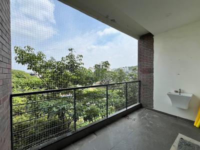 Balcony Image of 2500 Sq.ft 3 BHK Apartment / Flat for rent in Jubilee Hills Hyderabad for Rs. 110000