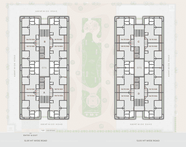 Image of 1584 Sq.ft 2 BHK Apartment / Flat for sale in Samay Sanidhya, Tragad, Ahmedabad for Rs. 6500000