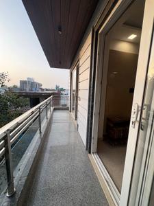 Balcony Image of 1600 Sq.ft 3 BHK Builder Floor for rent in Sector 14 Gurgaon for Rs. 48000