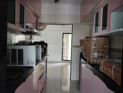 Kitchen Image of 1072 Sq.ft 3 BHK Apartment / Flat for rent in Anmol Towers, Goregaon West Mumbai for Rs. 110000