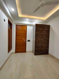 Bedroom Image of 1400 Sq.ft 3 BHK Builder Floor for rent in Kavita Apartment, Chhattarpur New Delhi for Rs. 25000